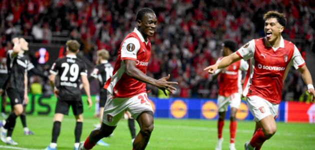 سبورتينج براجا يتفوق على فرايبورج في ذهاب نصف نهائي الدوري الأوروبي