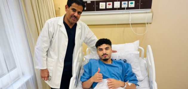 ضربة موجعة لشباب الزعيم.. فهد الغامدي نجم الهلال يخضع لعملية الرباط الصليبي بنجاح