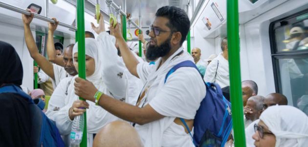 إنجاز استثنائي لـ “سار”.. قطار المشاعر المقدسة ينقل أكثر من 357 ألف حاج إلى منى في الحركة الرابعة