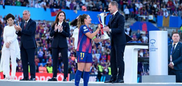 رسمياً.. أليكسيا بوتياس تتوج بجائزة أفضل لاعبة في دوري أبطال أوروبا بعد رباعية ليون التاريخية