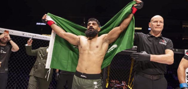إثارة في دبي.. أحمد البراهيم يطيح بخصمه بالضربة القاضية في ليلة “فخر العرب” ببطولة PFL MENA