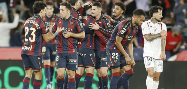 ريمونتادا تاريخية.. ليفانتي يقلب الطاولة على أوساسونا ويتمسك بأمل البقاء في الدوري الإسباني