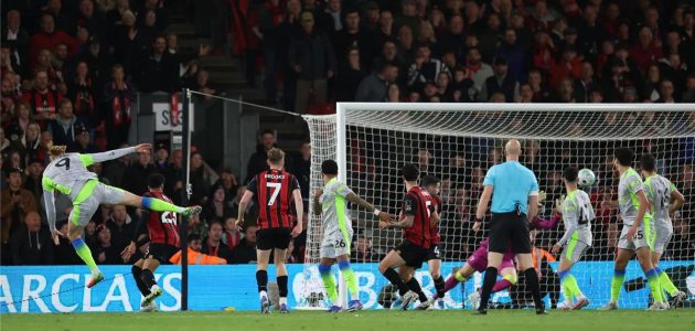 ترتيب هدافي الدوري الإنجليزي بعد هدف هالاند القاتل أمام بورنموث وتتويج آرسنال باللقب