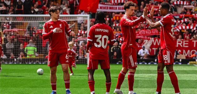 جدول مباريات ليفربول المتبقية في الدوري الإنجليزي بعد التعادل المثير مع تشيلسي