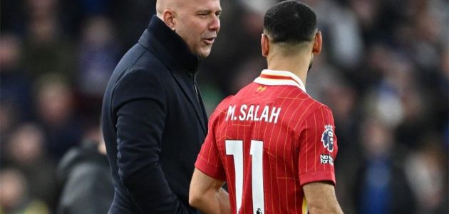 سلوت يودع محمد صلاح بكلمات مؤثرة: رأيت فيه إنساناً متواضعاً لا يتصرف كالنجم الكبير