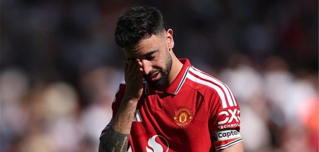 تاريخي.. برونو فيرنانديز يحطم رقم هنري ودي بروين القياسي في مباراة مانشستر يونايتد وبرايتون