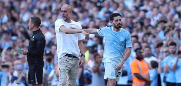 في ليلة وداعية جوارديولا الحزينة.. مانشستر سيتي يسقط أمام أستون فيلا بالدوري الإنجليزي