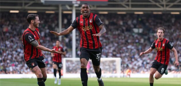 بورنموث يعطل احتفالات ليفربول بفوز ثمين على فولهام في الدوري الإنجليزي