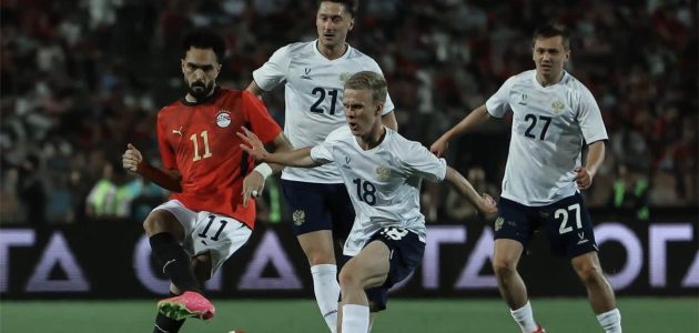 فيديو | رأسية مصطفى زيكو تمنح منتخب مصر التقدم أمام روسيا ودياً