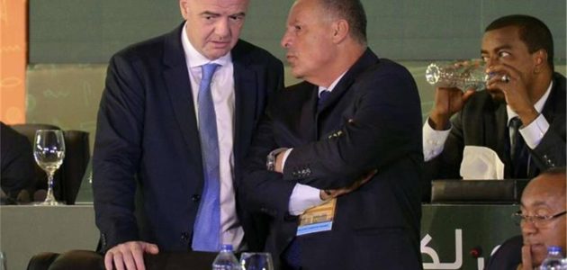 رئيس فيفا يهنئ الزمالك رسمياً بالتتويج بلقب الدوري المصري الممتاز ويشيد بجهود اتحاد الكرة