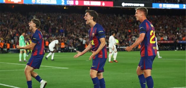زلزال في الكامب نو.. برشلونة يدهس ريال مدريد ويتوج بطلاً للدوري الإسباني 2025-2026