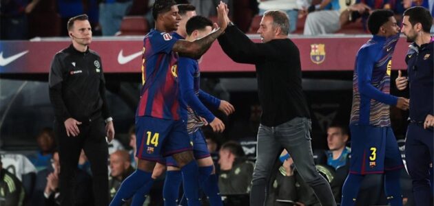 بعد حسم الكلاسيكو والتتويج بالليجا.. تعرف على موعد مباراة برشلونة القادمة ضد ديبورتيفو ألافيس