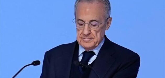 زلزال في مدريد.. فلورنتينو بيريز: سلبوا مني 14 لقباً بالرشاوي وبرشلونة هو المستفيد الدائم