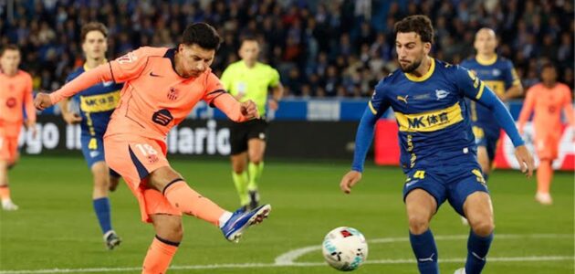 من هو رجل مباراة برشلونة وألافيس؟ مفاجأة في ليلة تعثر البطل بالدوري الإسباني