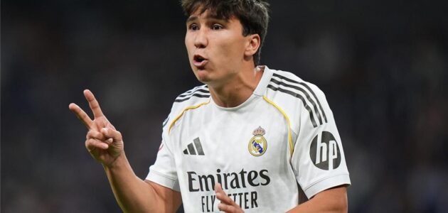 فيديو | جونزالو جارسيا يفتتح التسجيل لـ ريال مدريد في شباك ريال أوفييدو بالدوري الإسباني