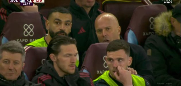 تقييم محمد صلاح بعد مشاركته في خسارة ليفربول أمام أستون فيلا بالدوري الإنجليزي