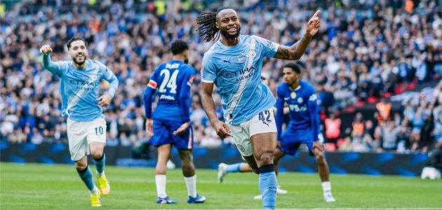 مانشستر سيتي يروض تشيلسي ويتوج بطلاً لكأس الاتحاد الإنجليزي في ليلة تألق مرموش