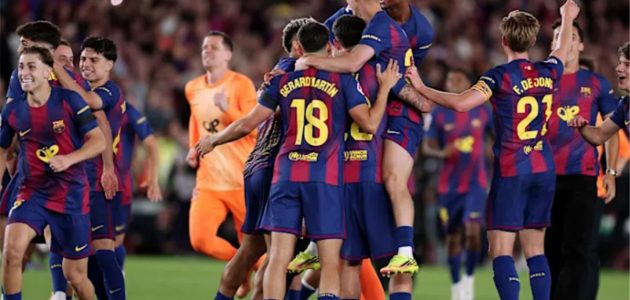 تشكيل برشلونة أمام ريال بيتيس.. ليفاندوفسكي يقود كتيبة البلوجرانا في ليلة الحسم بالدوري الإسباني