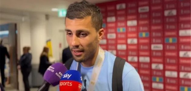 رودري يوجه رسالة نارية لآرسنال: لقب كأس الاتحاد هو الوقود لحسم الدوري الإنجليزي