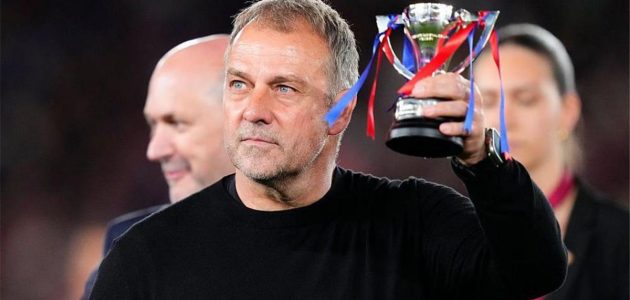 رسمياً.. برشلونة يحصن هانز فليك بعقد طويل الأمد حتى 2028