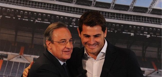 كاسياس يفاجئ بيريز وينضم لحملة منافسه قبل انتخابات رئاسة ريال مدريد