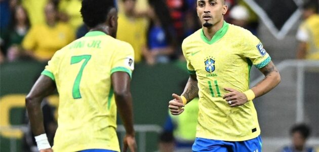 رافينها يوجه رسالة حاسمة لجماهير البرازيل ويعد بالتتويج بلقب كأس العالم 2026
