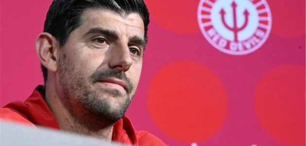 تيبو كورتوا يحذر بلجيكا من قوة منتخب مصر ويتوقع مواجهة نارية ضد صلاح ومرموش