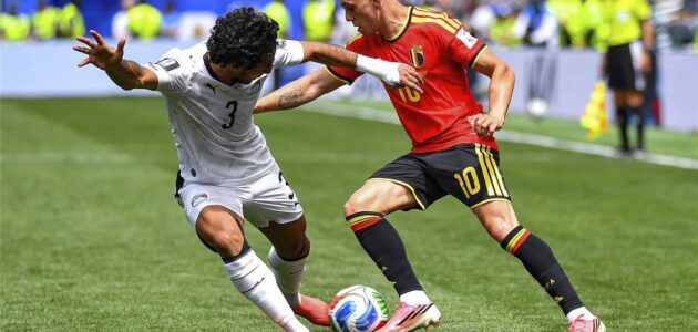تروسارد بعد تعادل بلجيكا ومصر: كأس العالم مليء بالمفاجآت ولن نستهين بأي منافس