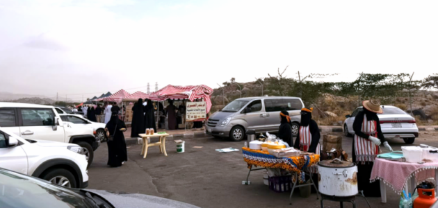 ممشى الفرعاء.. وجهة مميزة لتجربة النكهات الجنوبية في عسير