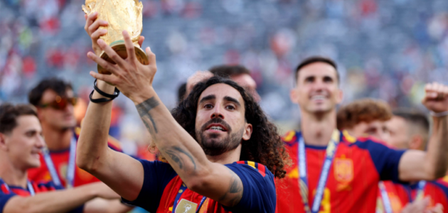 مارك كوكوريا يكشف عن كلمة سر الفوز بعد تتويج إسبانيا بلقب كأس العالم