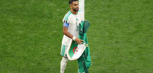 رياض محرز: نهاية رحلة 12 عامًا مع الجزائر بعد الخسارة أمام سويسرا في مونديال 2026