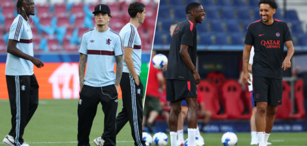 باريس سان جيرمان يبحث عن اللقب الثاني في كأس السوبر الأوروبي ضد أستون فيلا