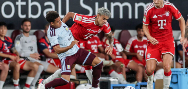 بايرن ميونيخ يهزم أستون فيلا 2-1 في مباراة ودية في هونج كونج