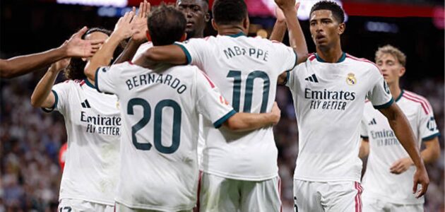 مواعيد مباريات اليوم الأحد 30-8-2026: ريال مدريد يواجه ملقا على شاشة بي إن سبورت 2